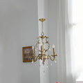 Olrinila Lustre en Cristal de Luxe Postmoderne en Laiton - Neutralighting