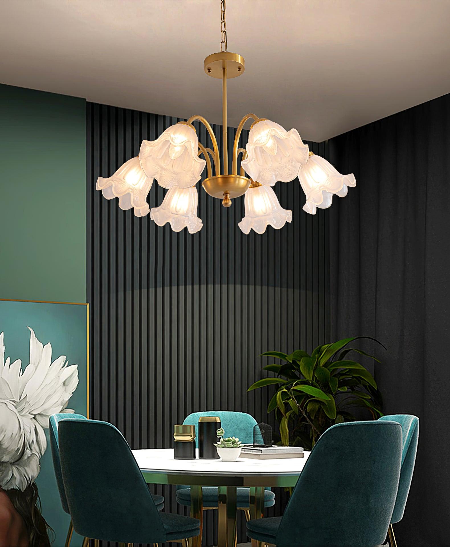Forrest Chandelier en Verre Élégant de Luxe - Neutralighting