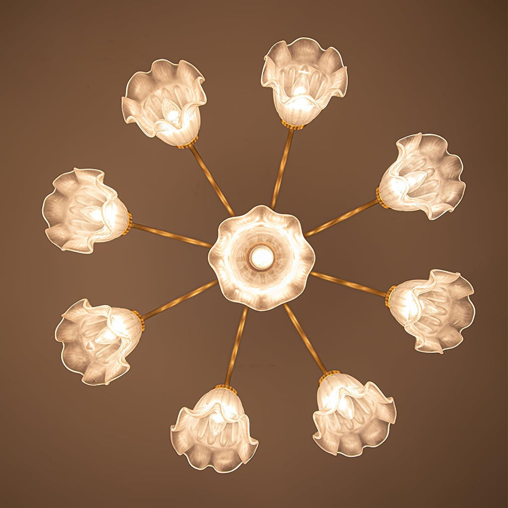 Forrest Chandelier en Verre Élégant de Luxe - Neutralighting
