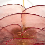 Lotus Lustre Contemporain en Verre à Feuilles Superposées - Neutralighting