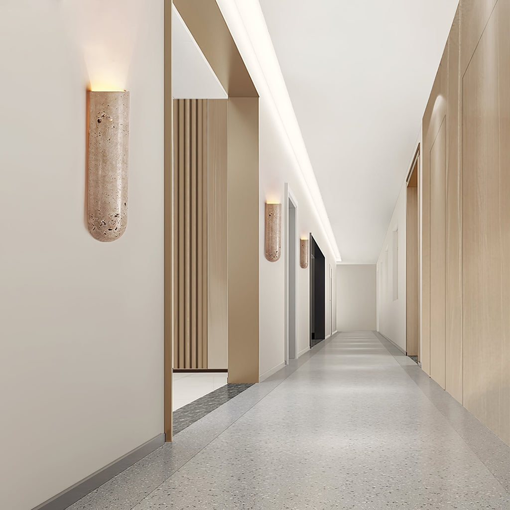 Olvenan Travertine Wall Light - Neutralighting
