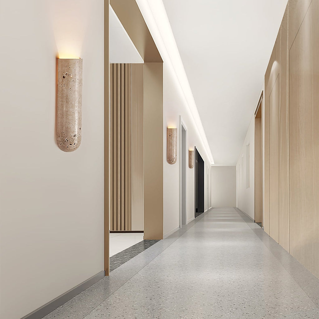 Olvenan Travertine Wall Light - Neutralighting
