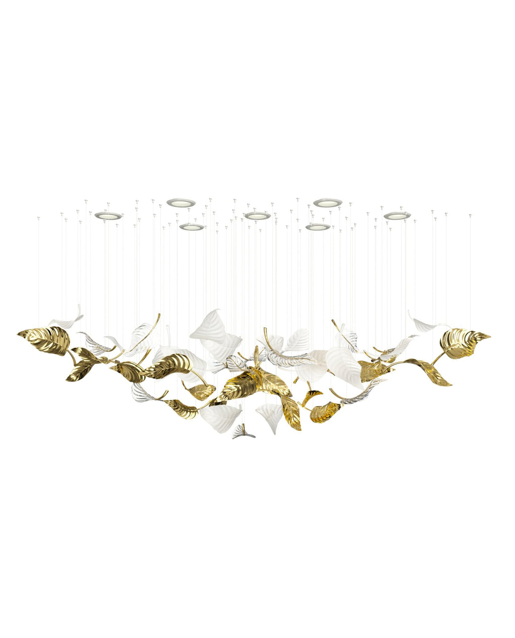 Ornorel Luxueux Verre Pendentif Lumière - Neutralighting