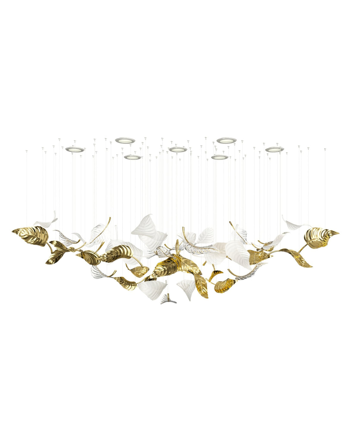 Ornorel Luxueux Verre Pendentif Lumière - Neutralighting