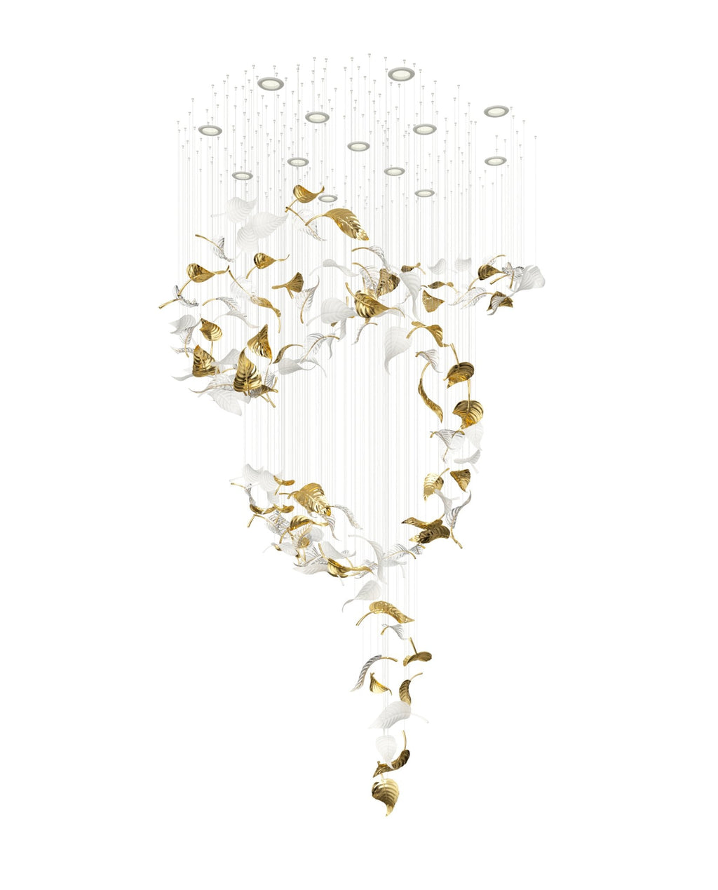 Ornorel Luxueux Verre Pendentif Lumière - Neutralighting