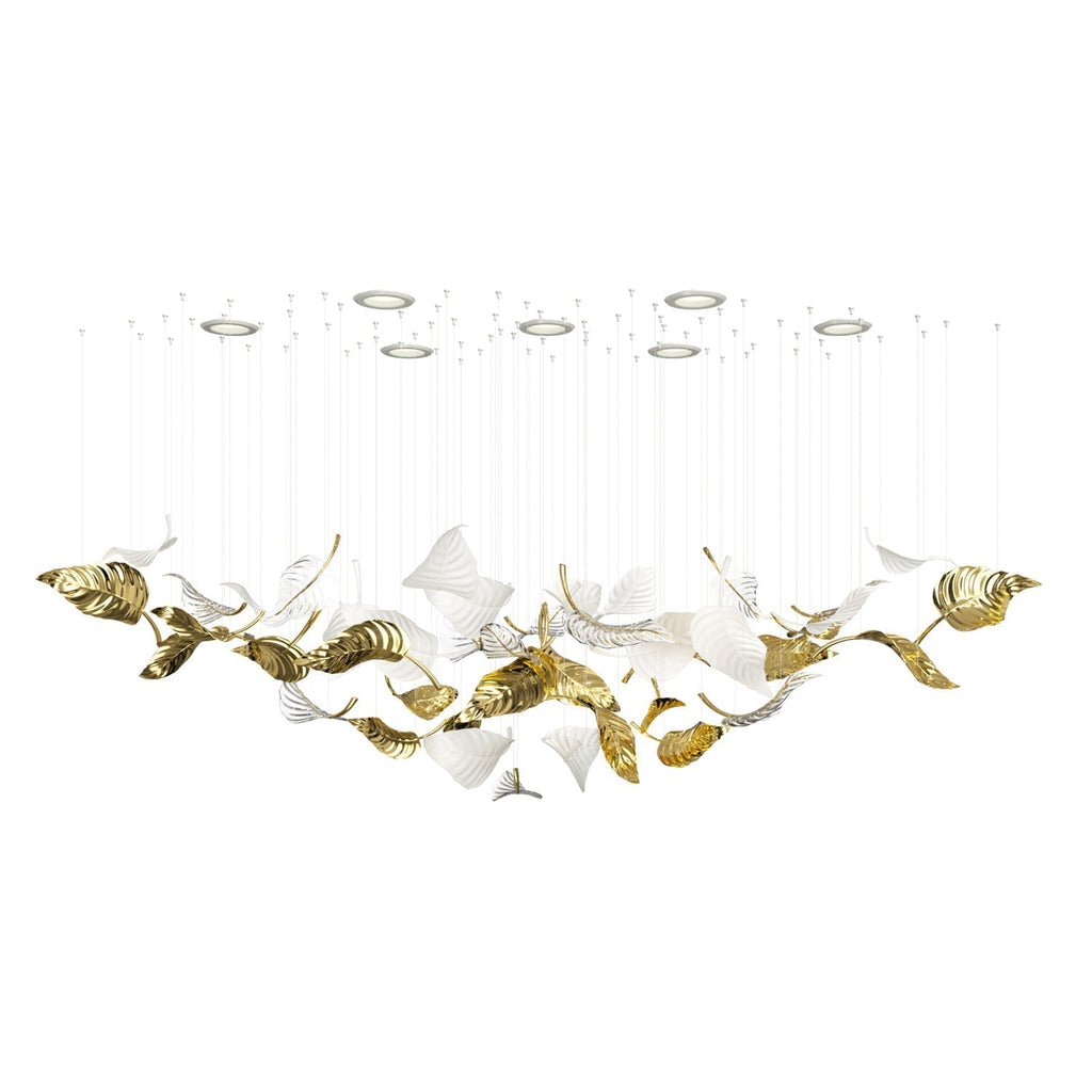 Ornorel Luxueux Verre Pendentif Lumière - Neutralighting