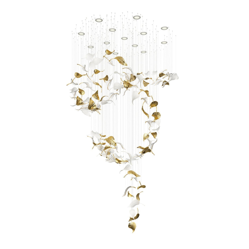 Ornorel Luxueux Verre Pendentif Lumière - Neutralighting
