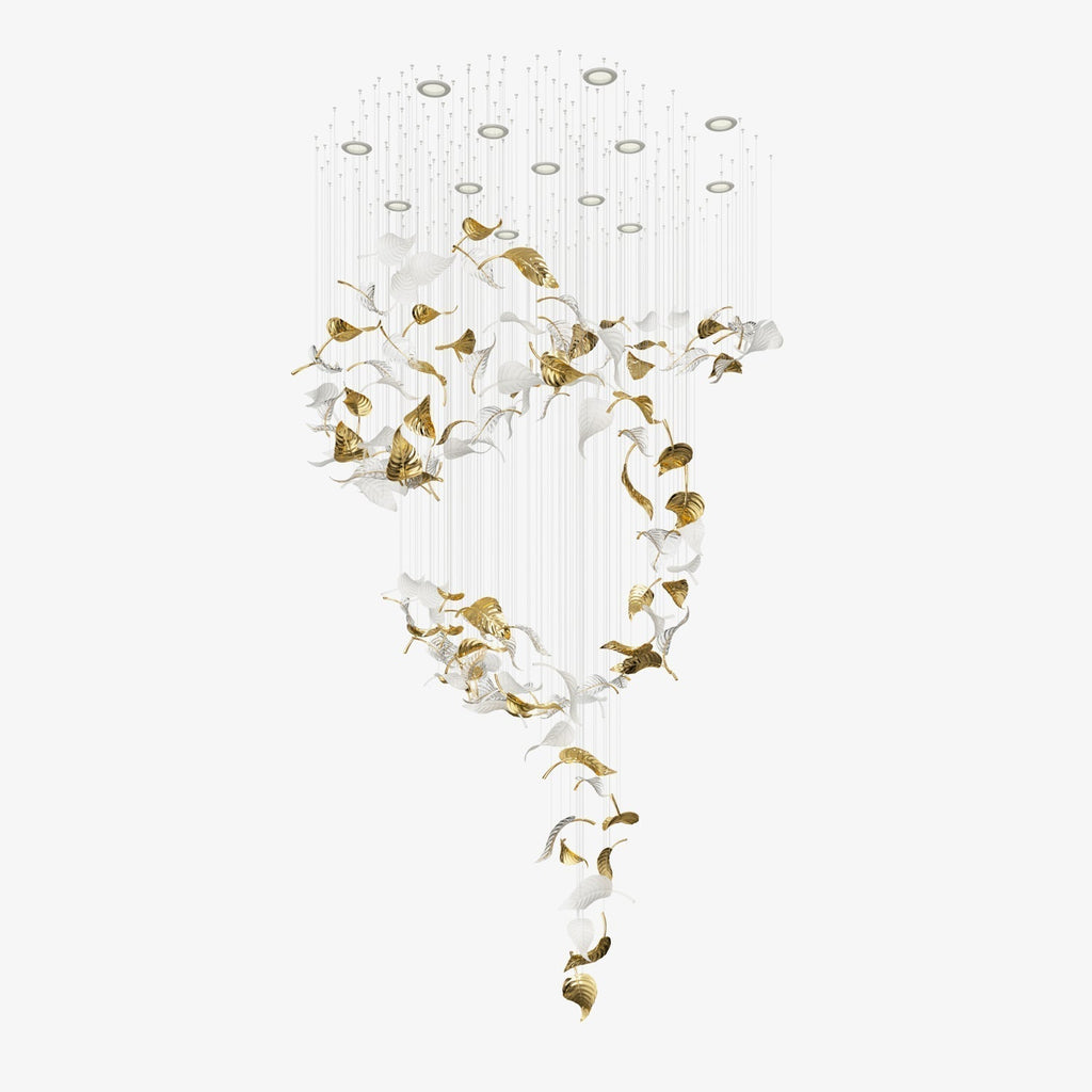 Ornorel Luxueux Verre Pendentif Lumière - Neutralighting
