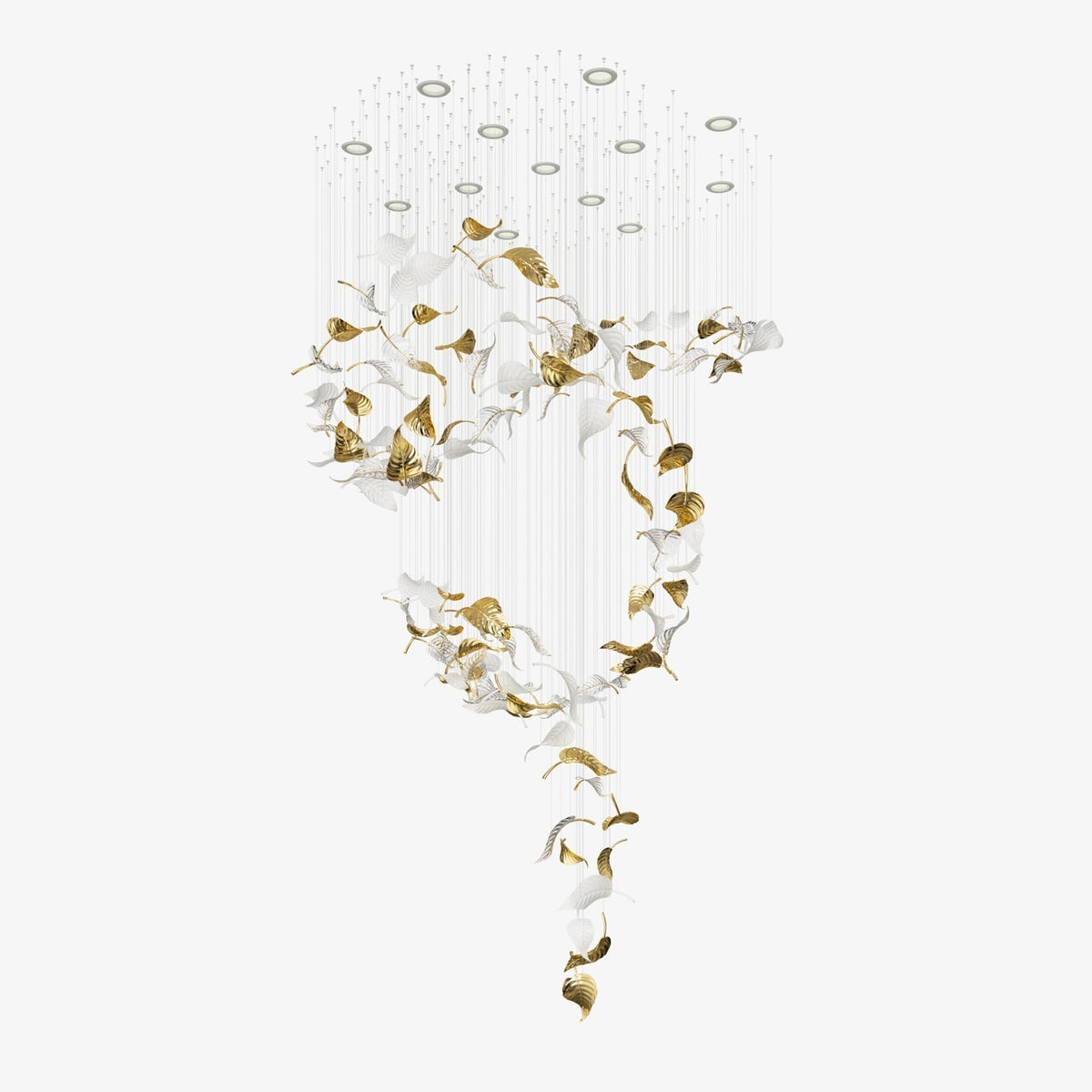Ornorel Luxueux Verre Pendentif Lumière - Neutralighting