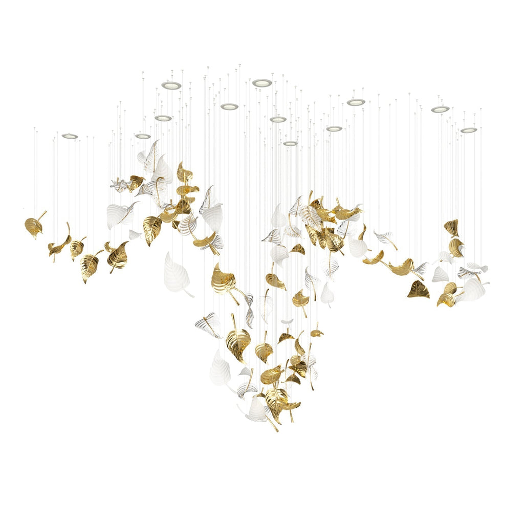 Ornorel Luxueux Verre Pendentif Lumière - Neutralighting