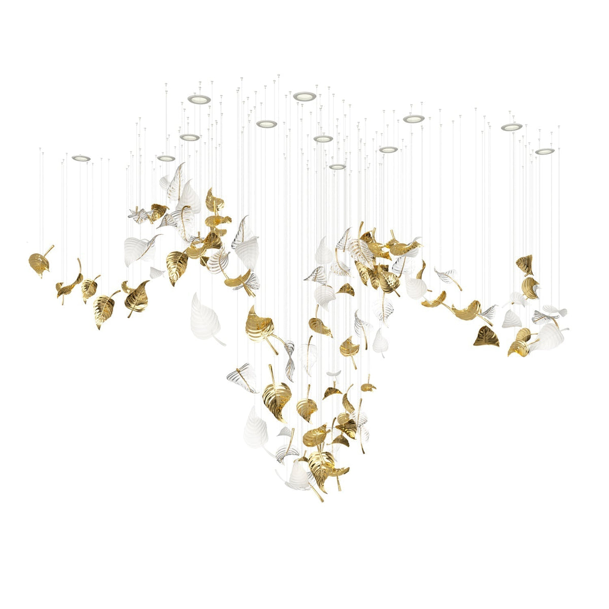 Ornorel Luxueux Verre Pendentif Lumière - Neutralighting