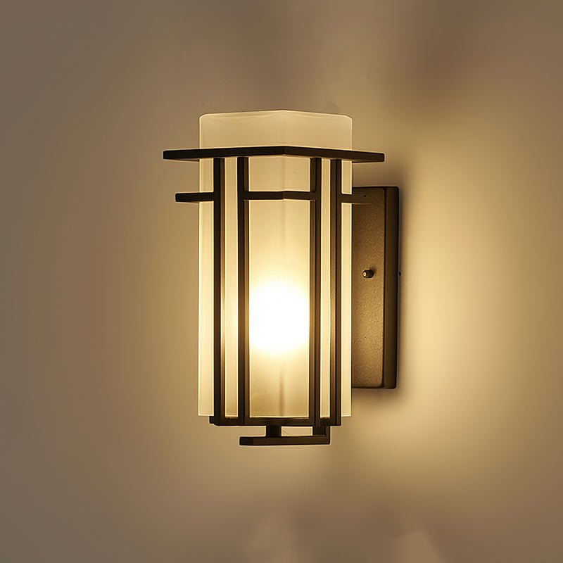 Lustra Lampe Murale Extérieure en Fer Lanterne Rétro - Neutralighting