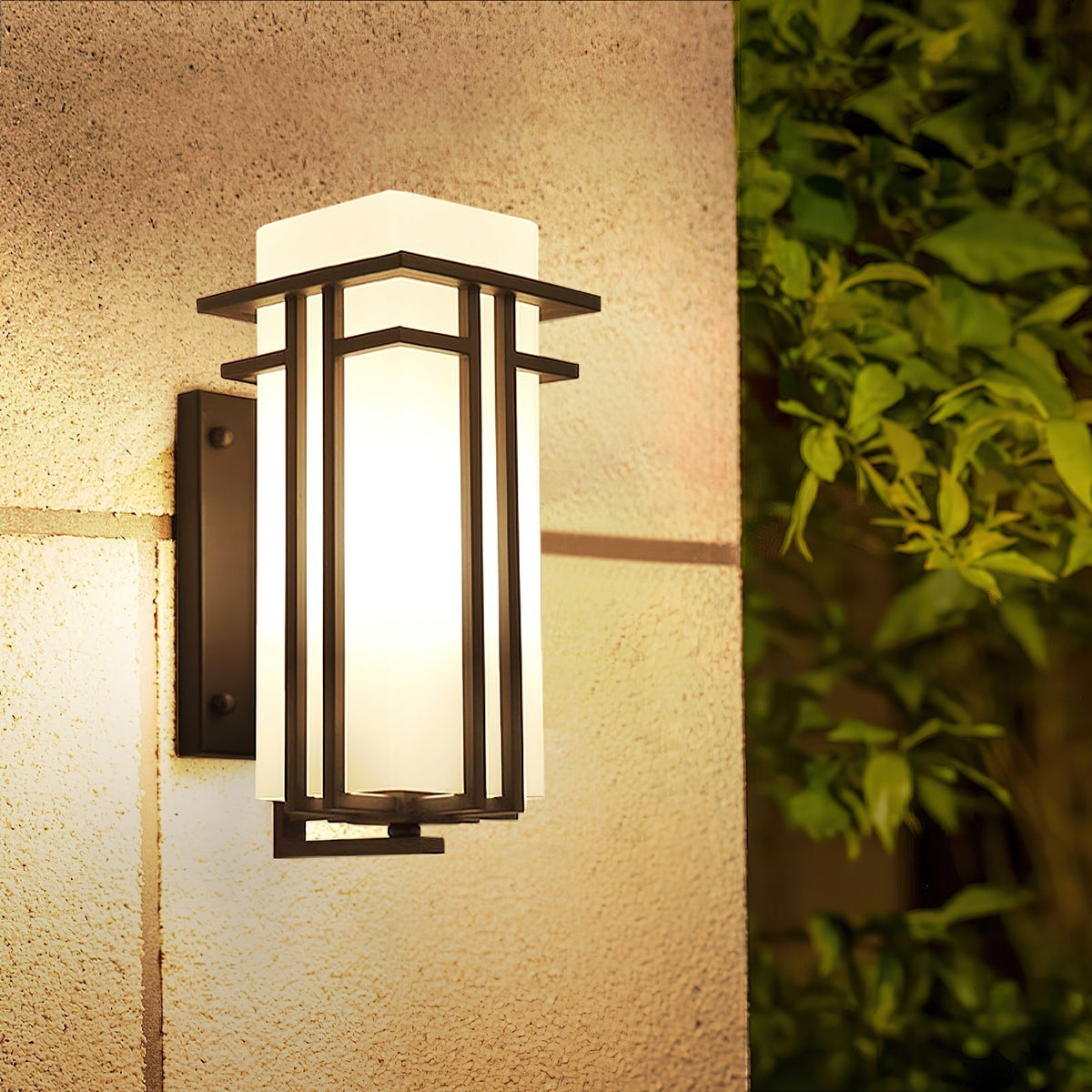 Lustra Lampe Murale Extérieure en Fer Lanterne Rétro - Neutralighting