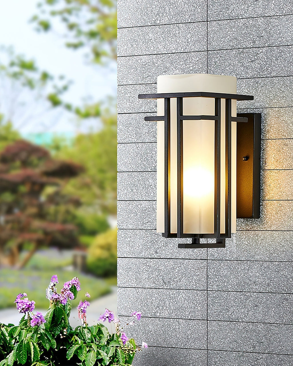 Lustra Lampe Murale Extérieure en Fer Lanterne Rétro - Neutralighting