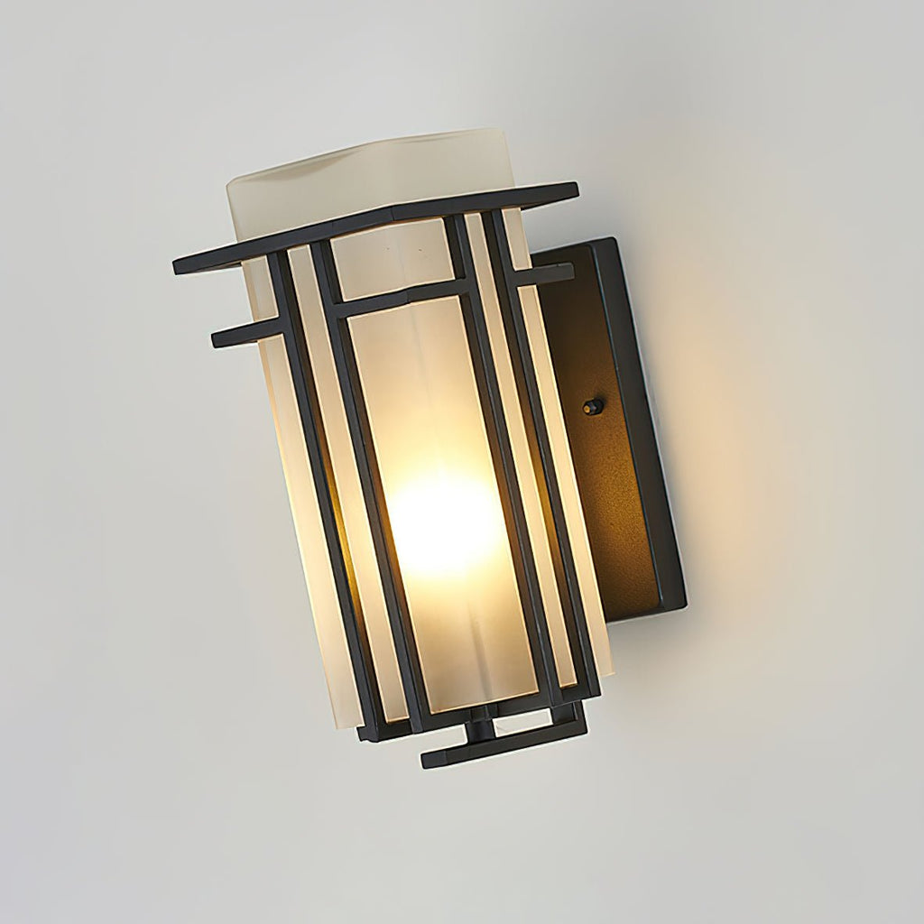 Lustra Lampe Murale Extérieure en Fer Lanterne Rétro - Neutralighting
