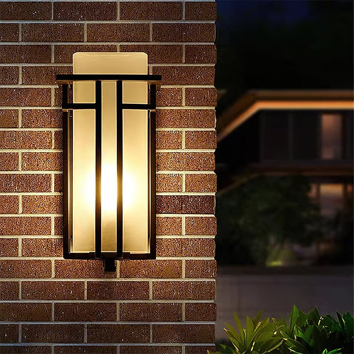 Lustra Lampe Murale Extérieure en Fer Lanterne Rétro - Neutralighting
