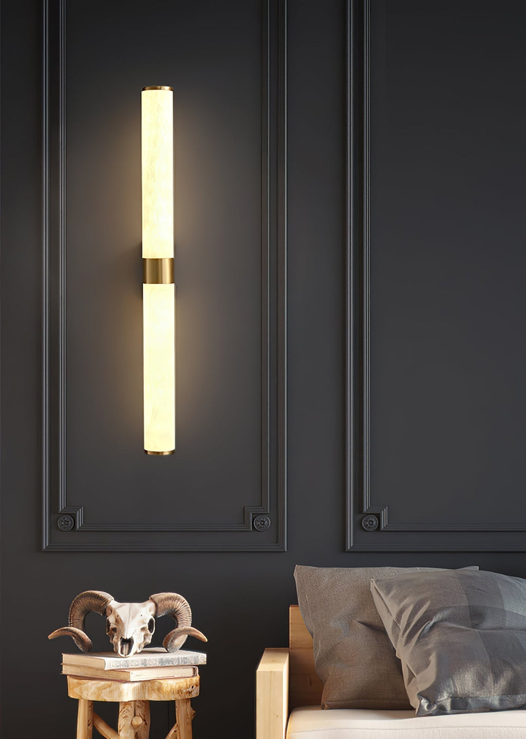 Olmirira Lampe Murale Minimaliste en Albâtre - Neutralighting