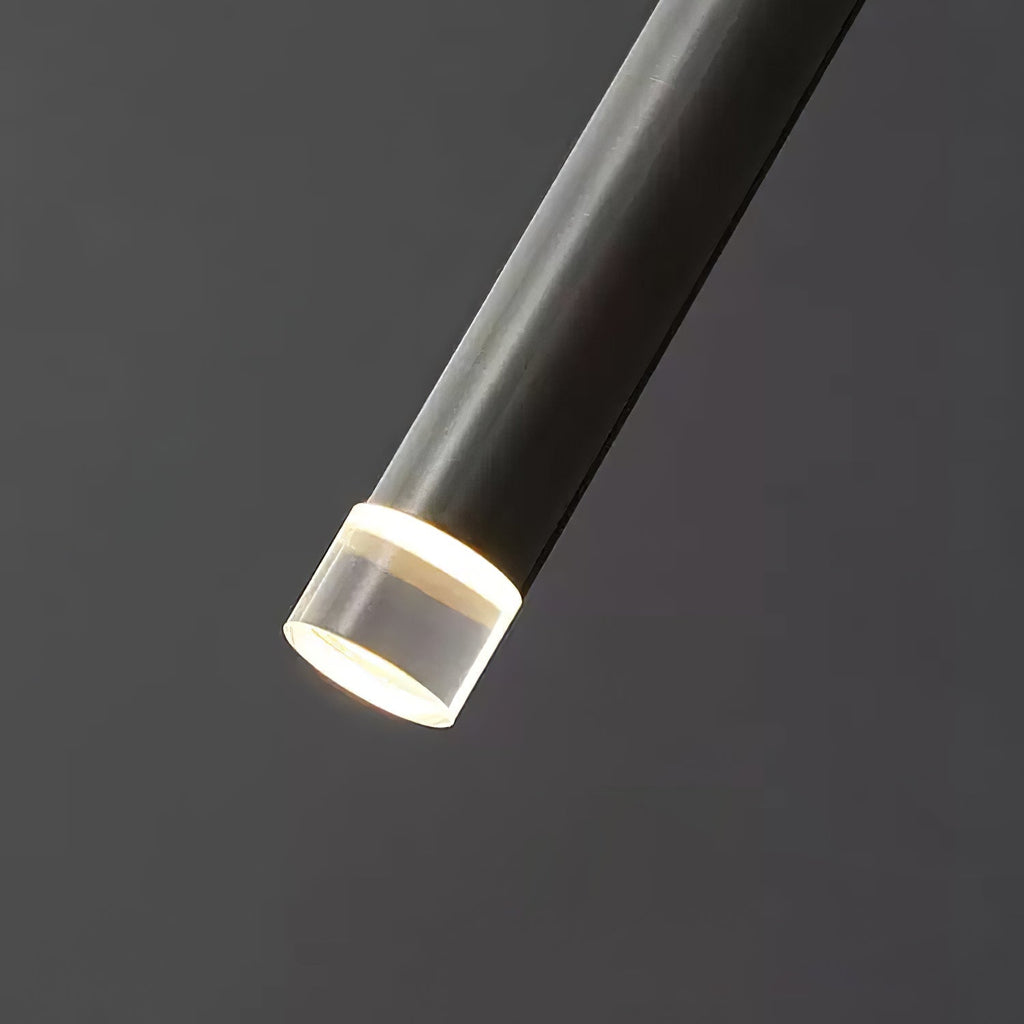 Cetheel Lampe Suspendue Minimaliste en Laiton et Plastique - Neutralighting