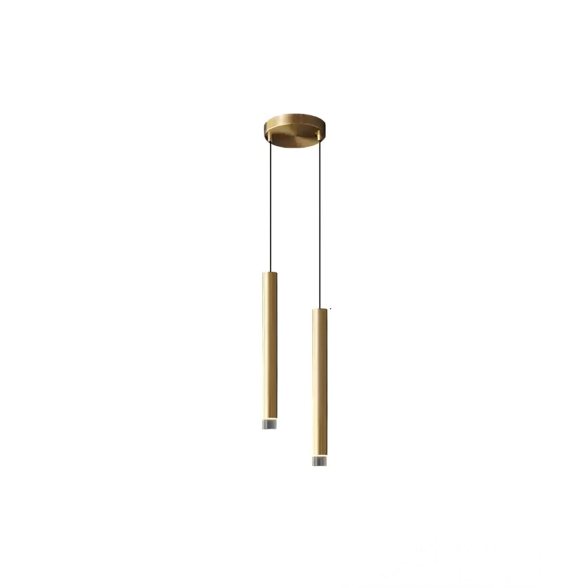Cetheel Lampe Suspendue Minimaliste en Laiton et Plastique - Neutralighting