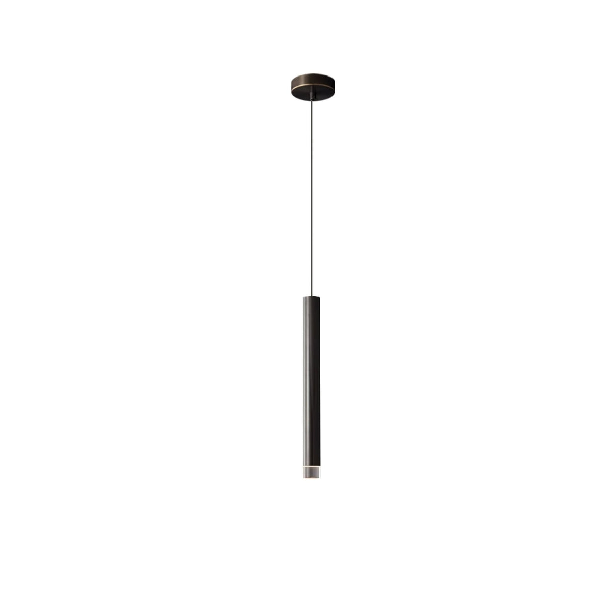 Cetheel Lampe Suspendue Minimaliste en Laiton et Plastique - Neutralighting