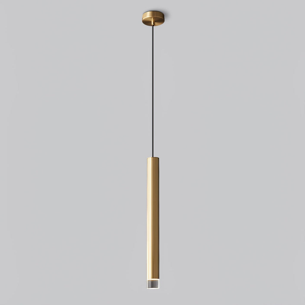 Cetheel Lampe Suspendue Minimaliste en Laiton et Plastique - Neutralighting