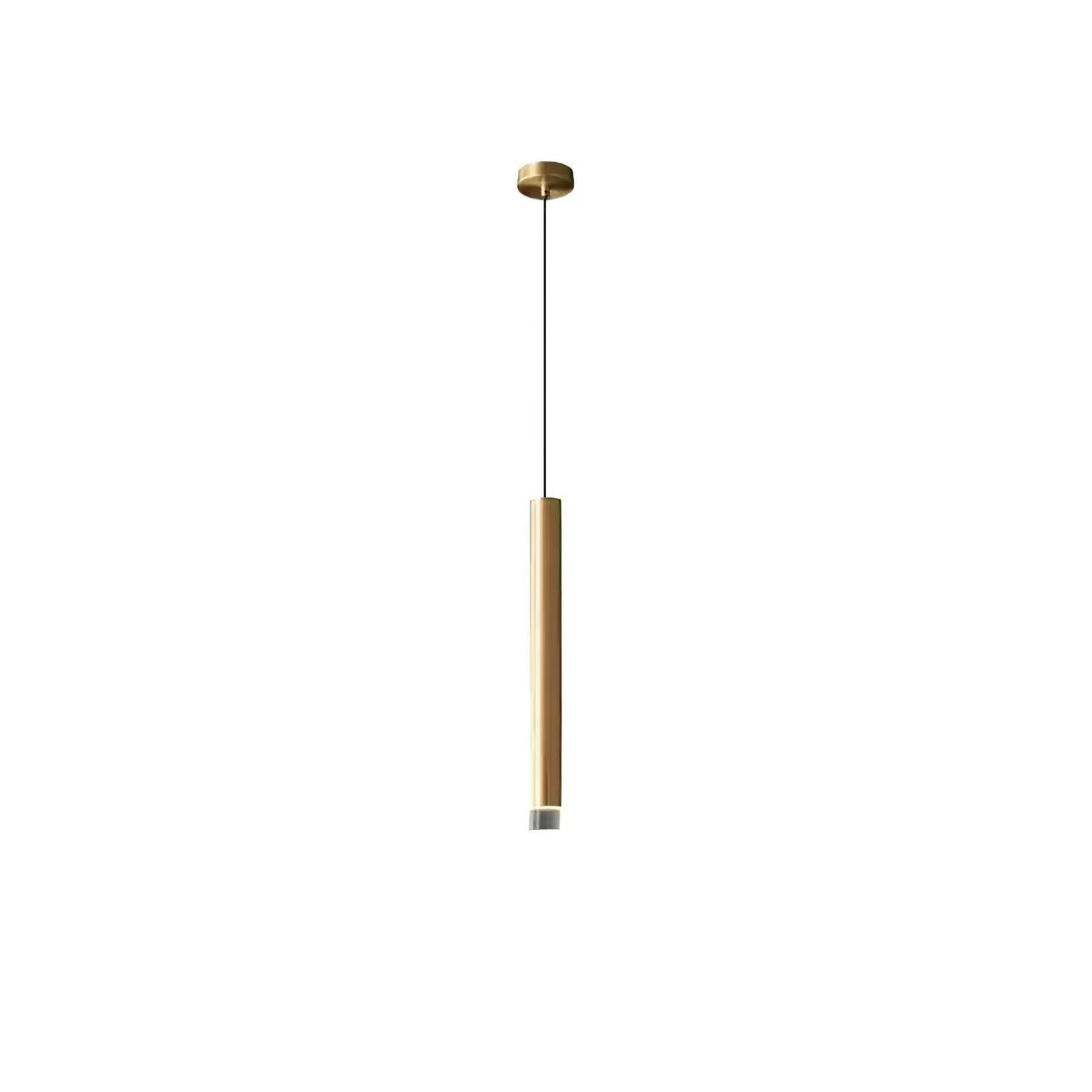 Cetheel Lampe Suspendue Minimaliste en Laiton et Plastique - Neutralighting