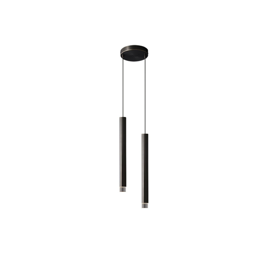 Cetheel Lampe Suspendue Minimaliste en Laiton et Plastique - Neutralighting