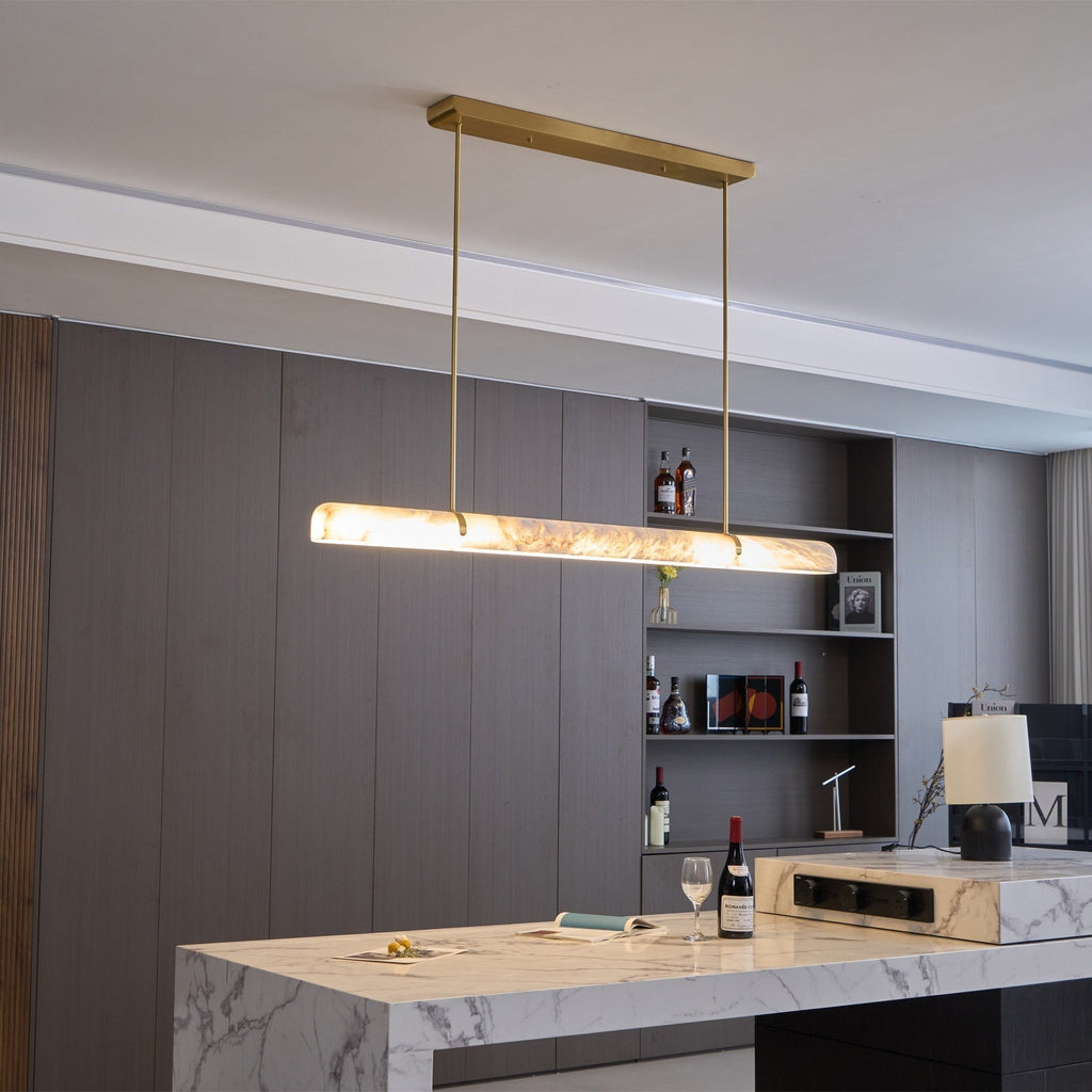 Ilraea Suspension Linéaire en Albâtre - Neutralighting