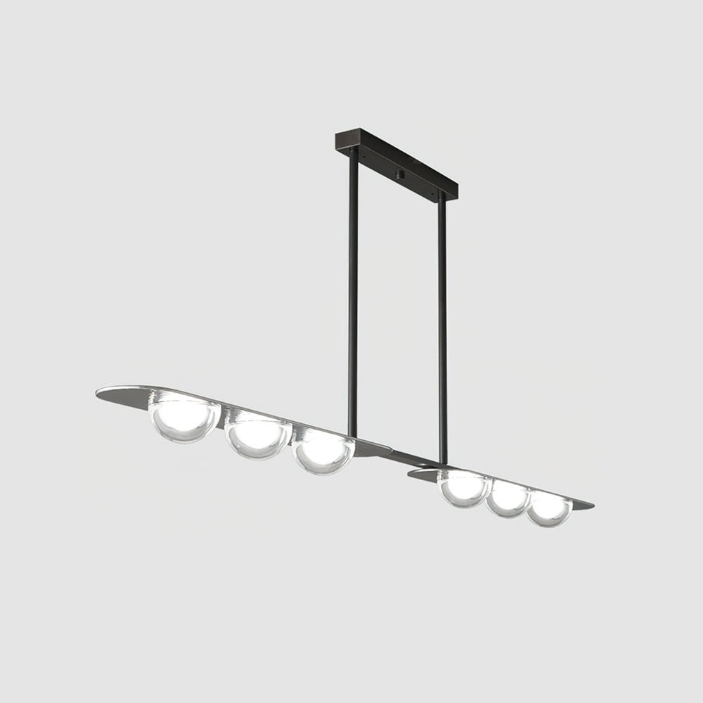 Aurora Suspension Linéaire Verre Minimaliste - Neutralighting