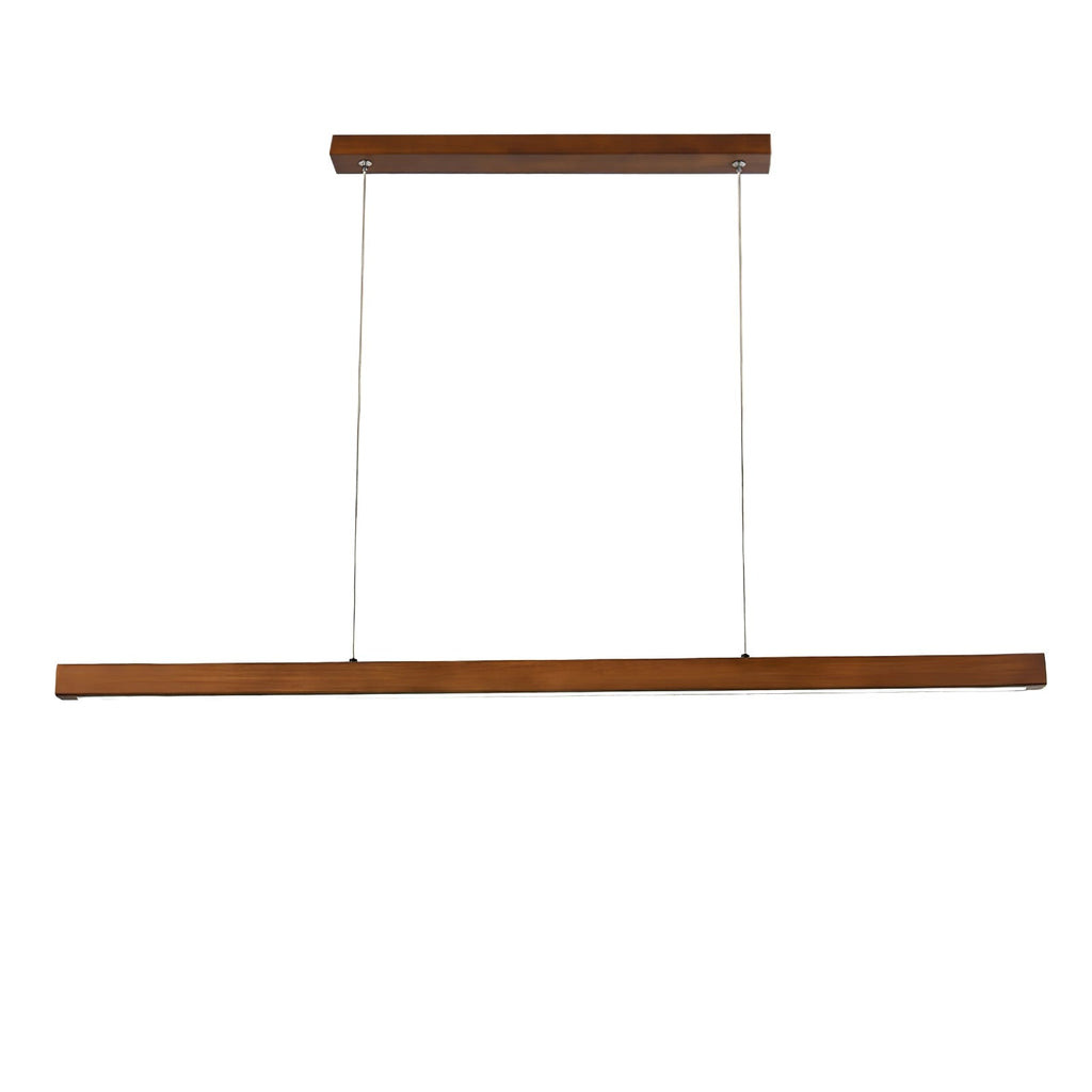 Elowen Suspension linéaire minimaliste en bois - Neutralighting