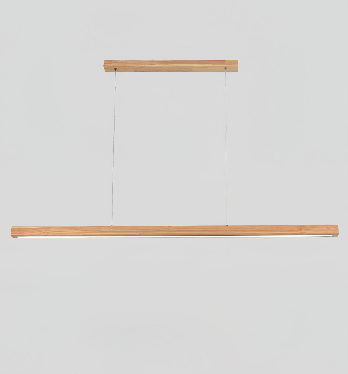 Elowen Suspension linéaire minimaliste en bois - Neutralighting
