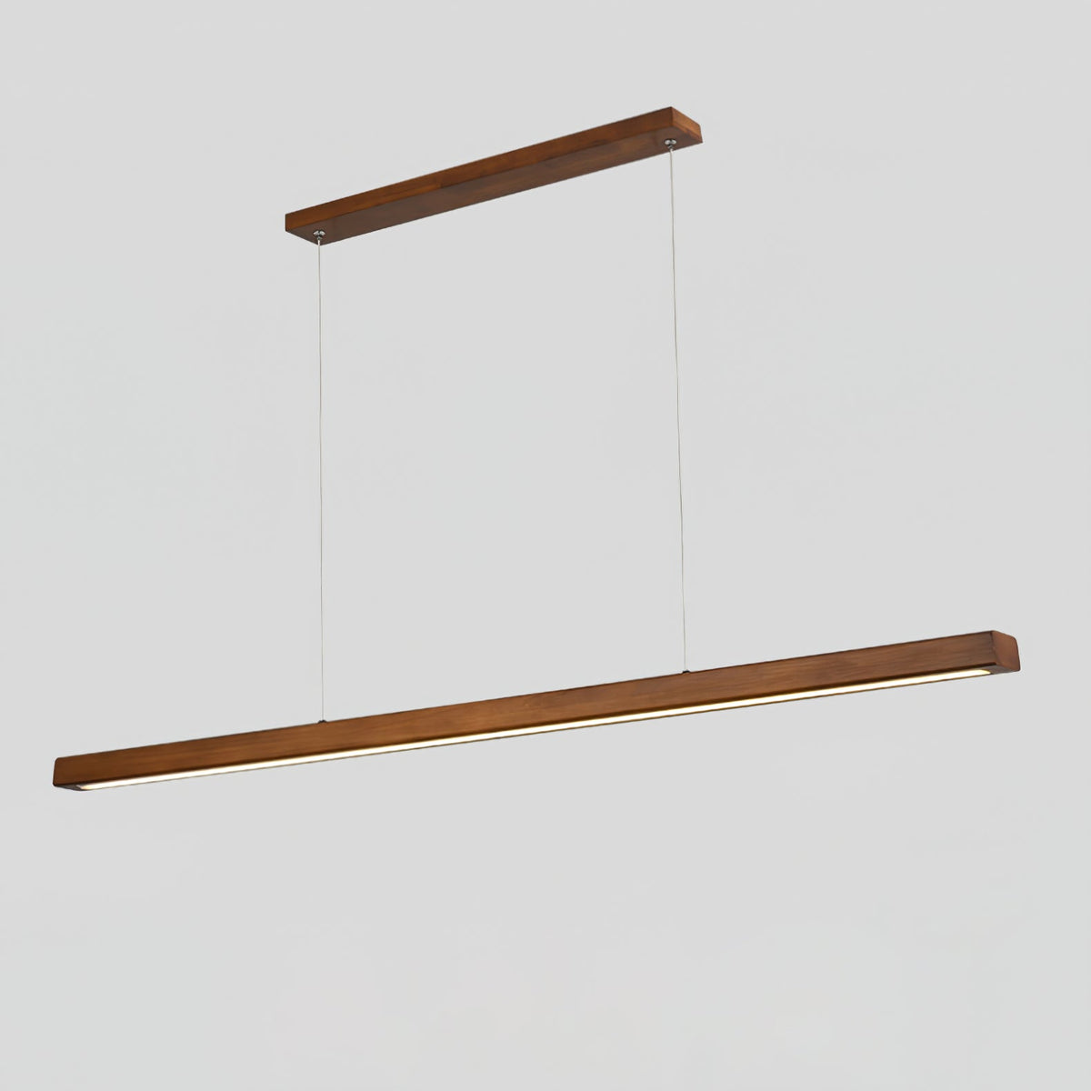 Elowen Suspension linéaire minimaliste en bois - Neutralighting