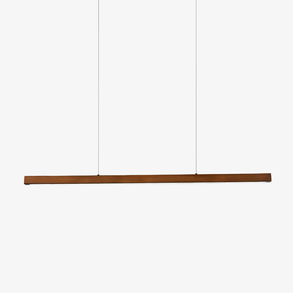 Elowen Suspension linéaire minimaliste en bois - Neutralighting