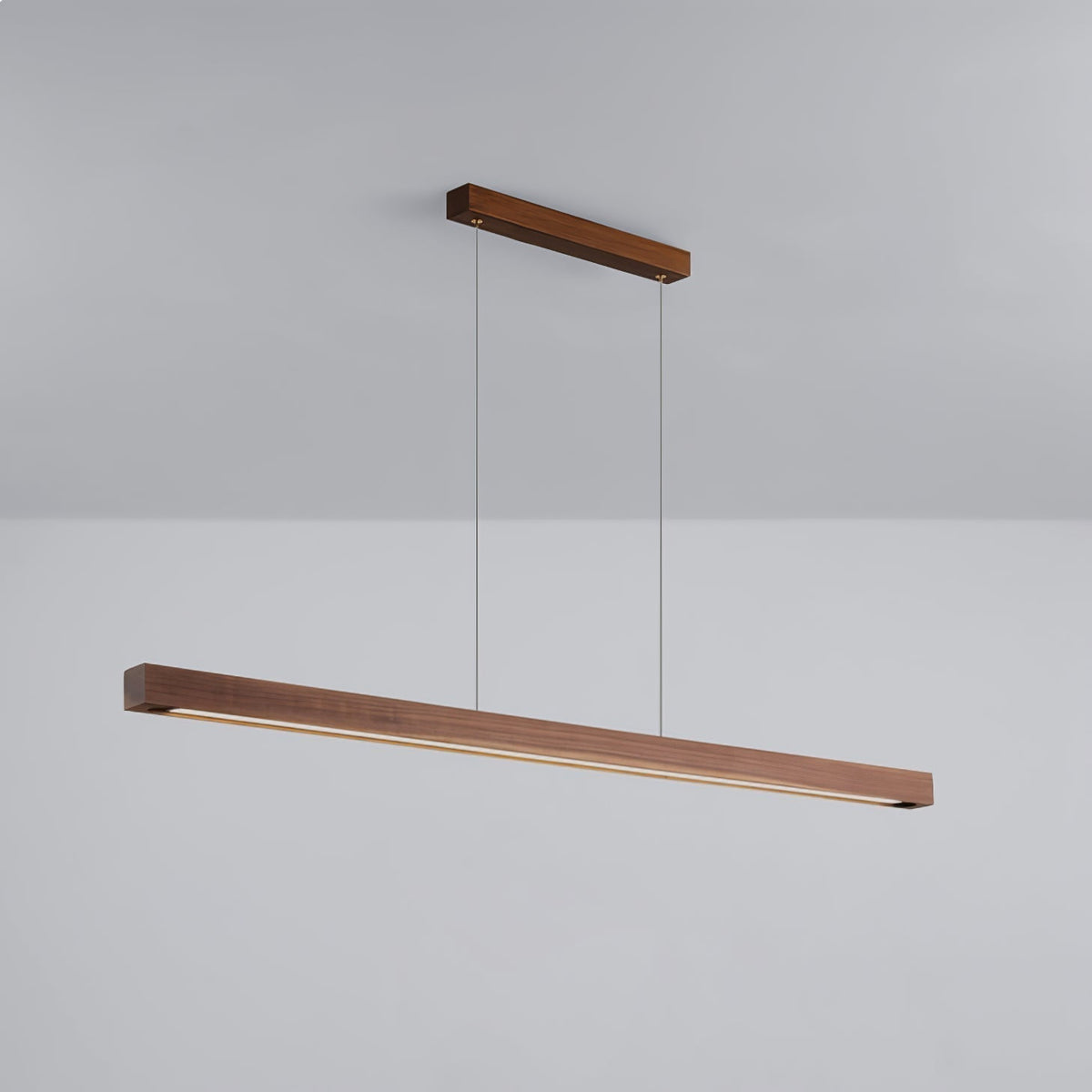 Elowen Suspension linéaire minimaliste en bois - Neutralighting