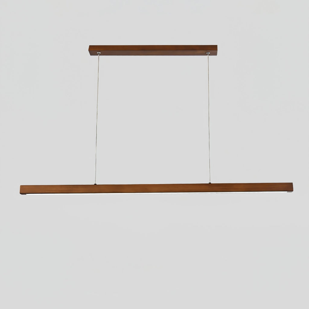 Elowen Suspension linéaire minimaliste en bois - Neutralighting