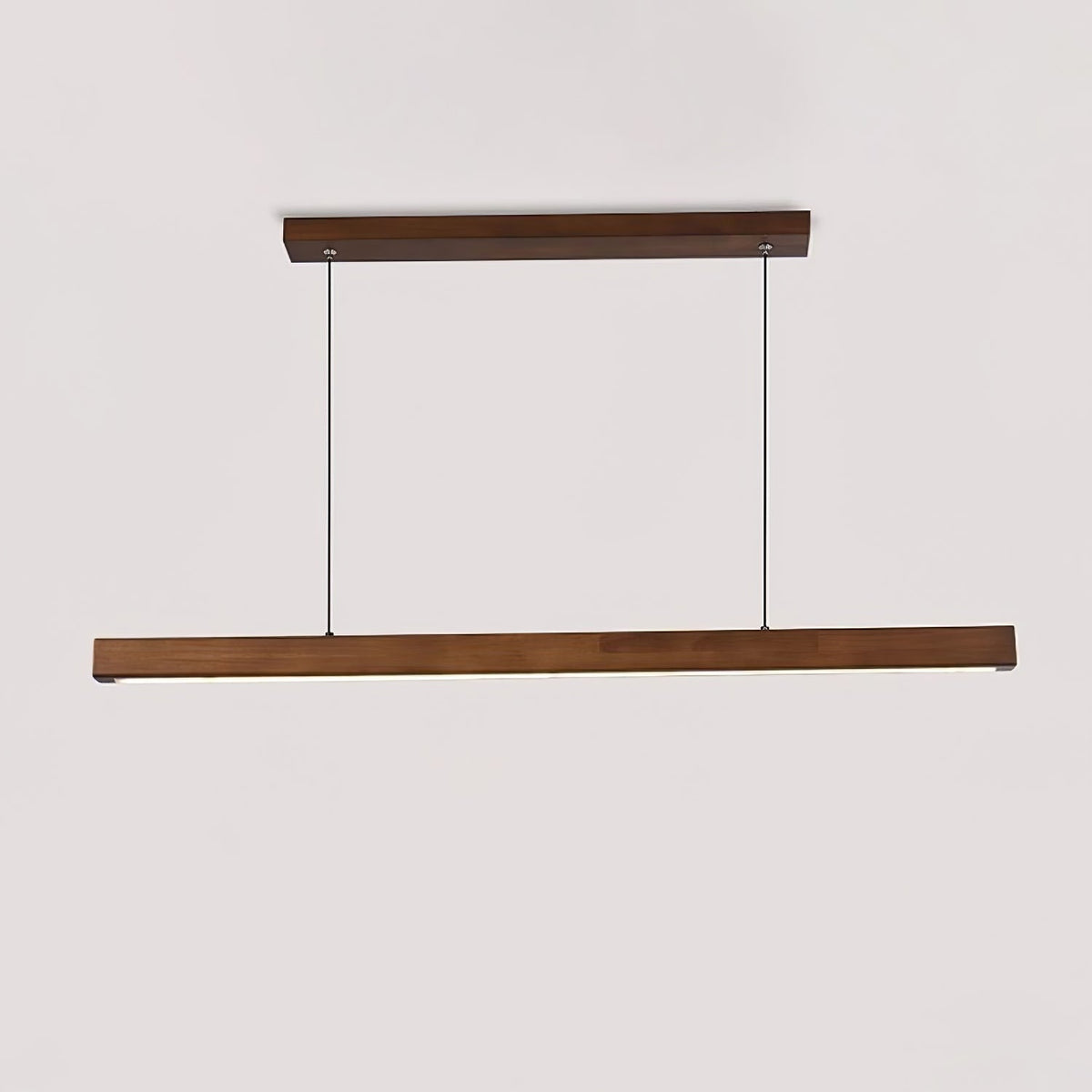 Elowen Suspension linéaire minimaliste en bois - Neutralighting