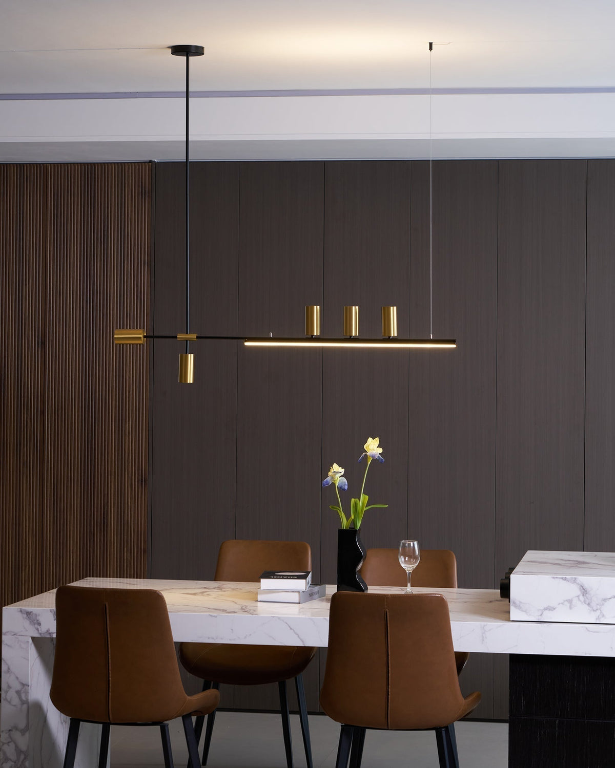 Emirel Lampe Pendante Linéaire Métal Minimaliste - Neutralighting