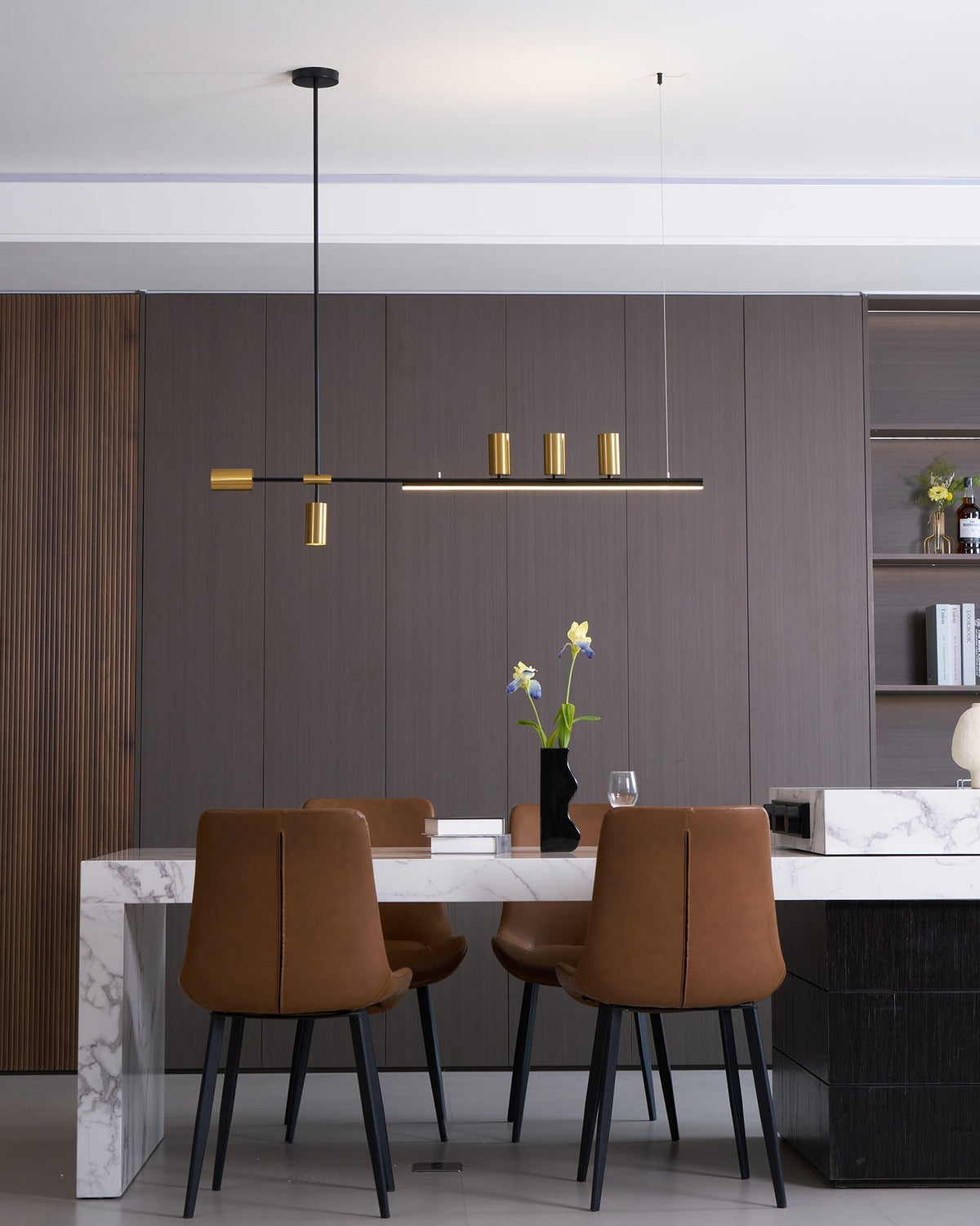 Emirel Lampe Pendante Linéaire Métal Minimaliste - Neutralighting