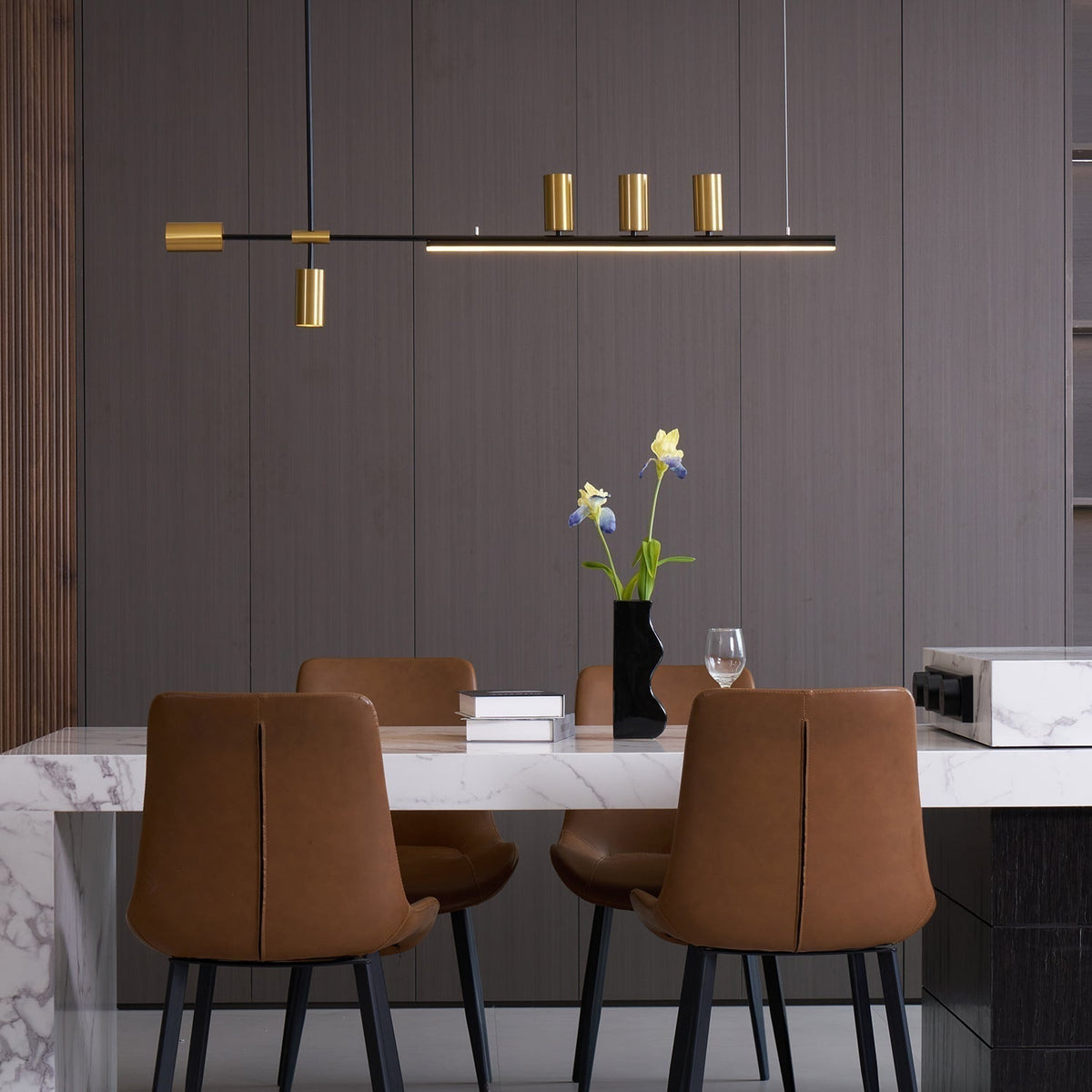 Emirel Lampe Pendante Linéaire Métal Minimaliste - Neutralighting