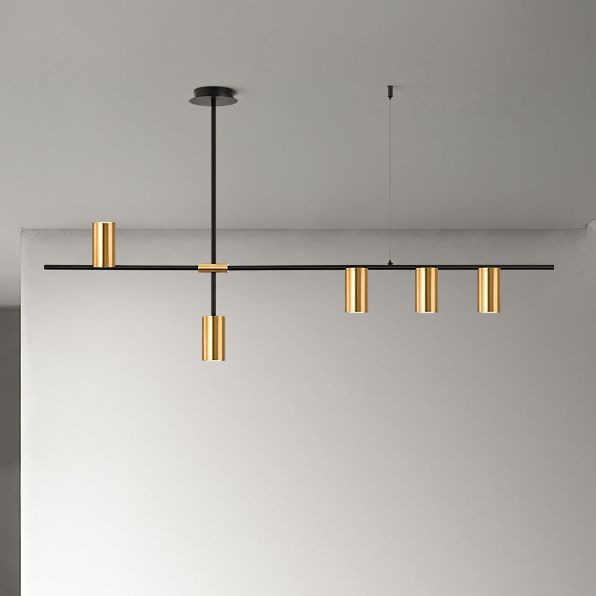 Emirel Lampe Pendante Linéaire Métal Minimaliste - Neutralighting