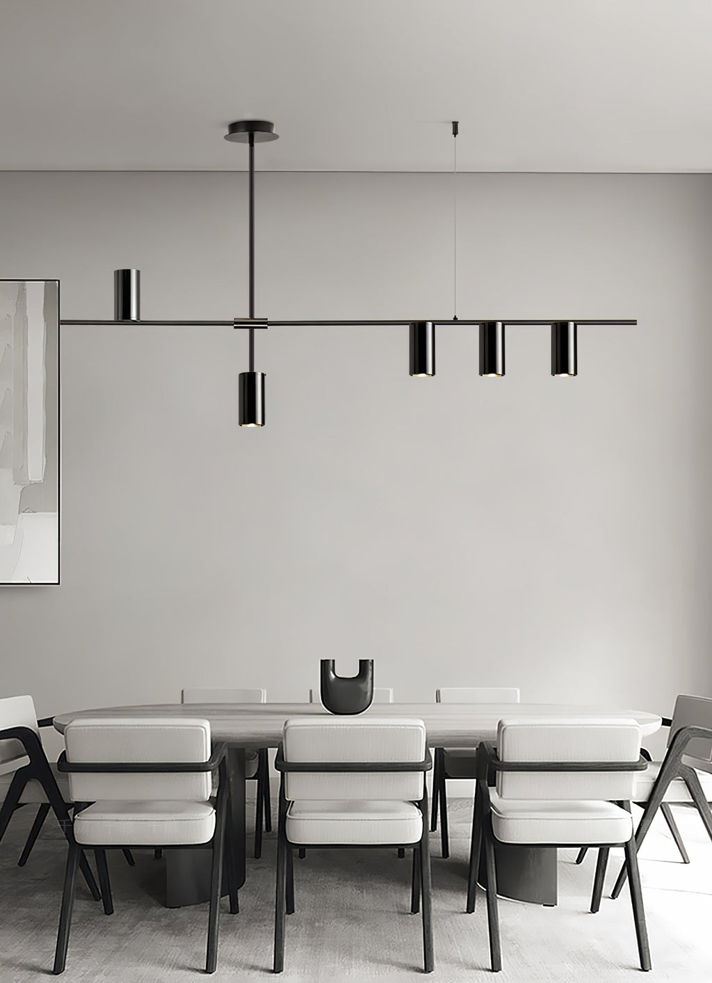 Emirel Lampe Pendante Linéaire Métal Minimaliste - Neutralighting