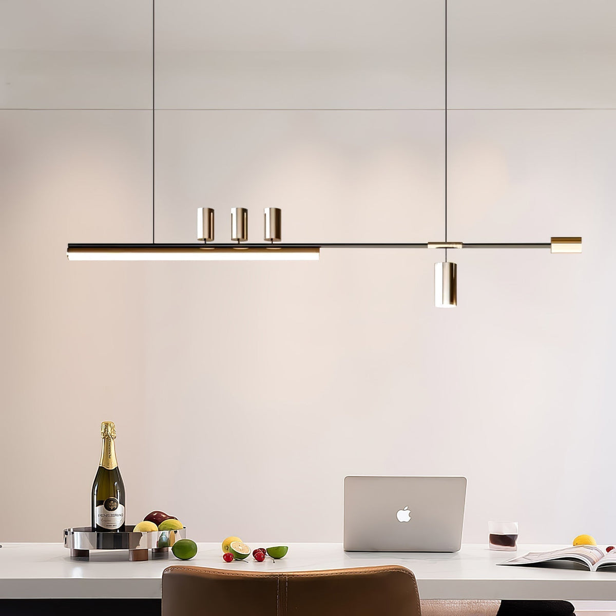 Emirel Lampe Pendante Linéaire Métal Minimaliste - Neutralighting