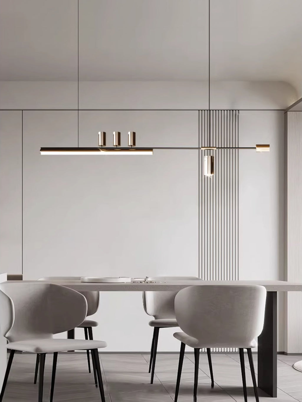 Emirel Lampe Pendante Linéaire Métal Minimaliste - Neutralighting