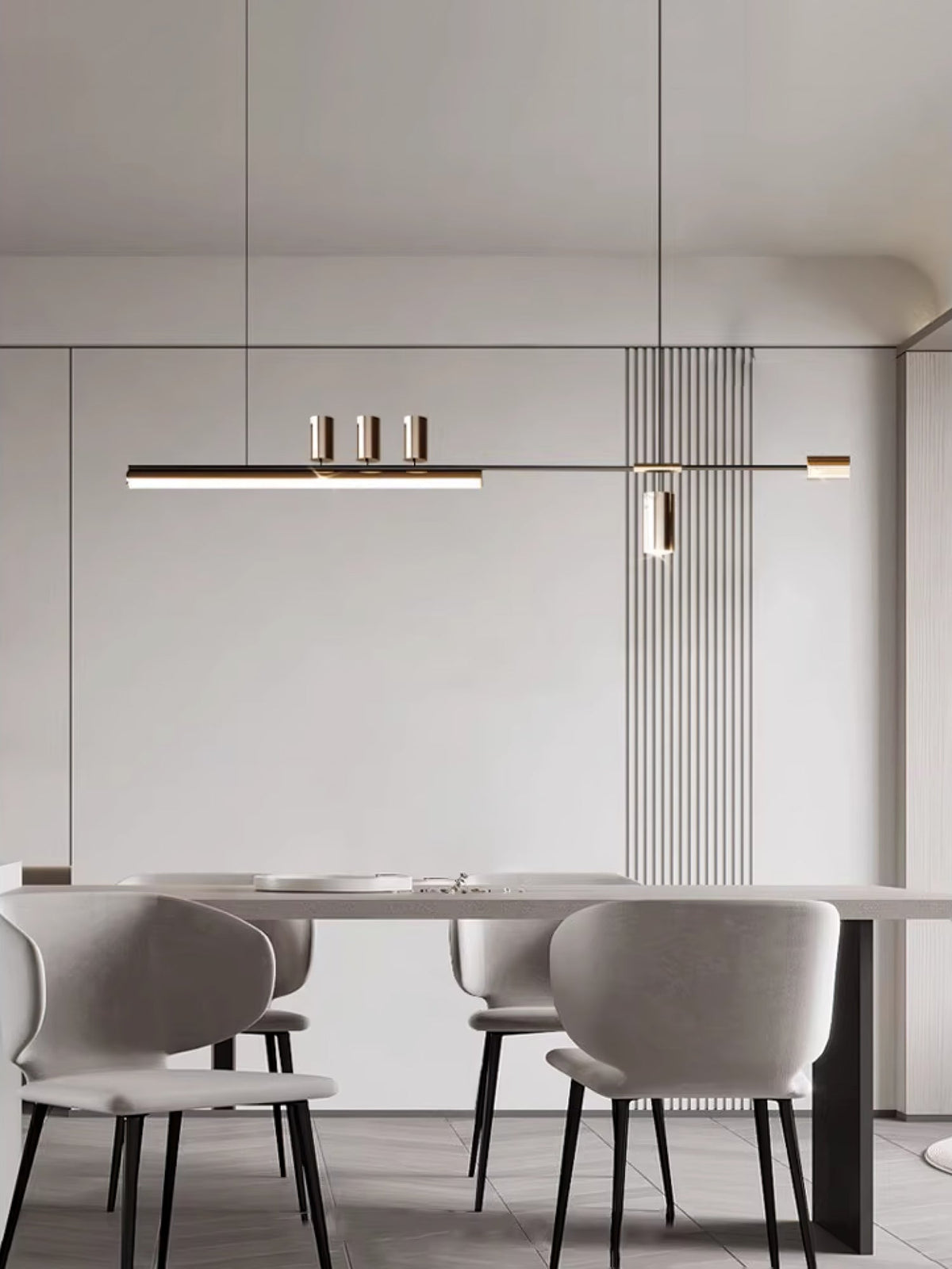 Emirel Lampe Pendante Linéaire Métal Minimaliste - Neutralighting