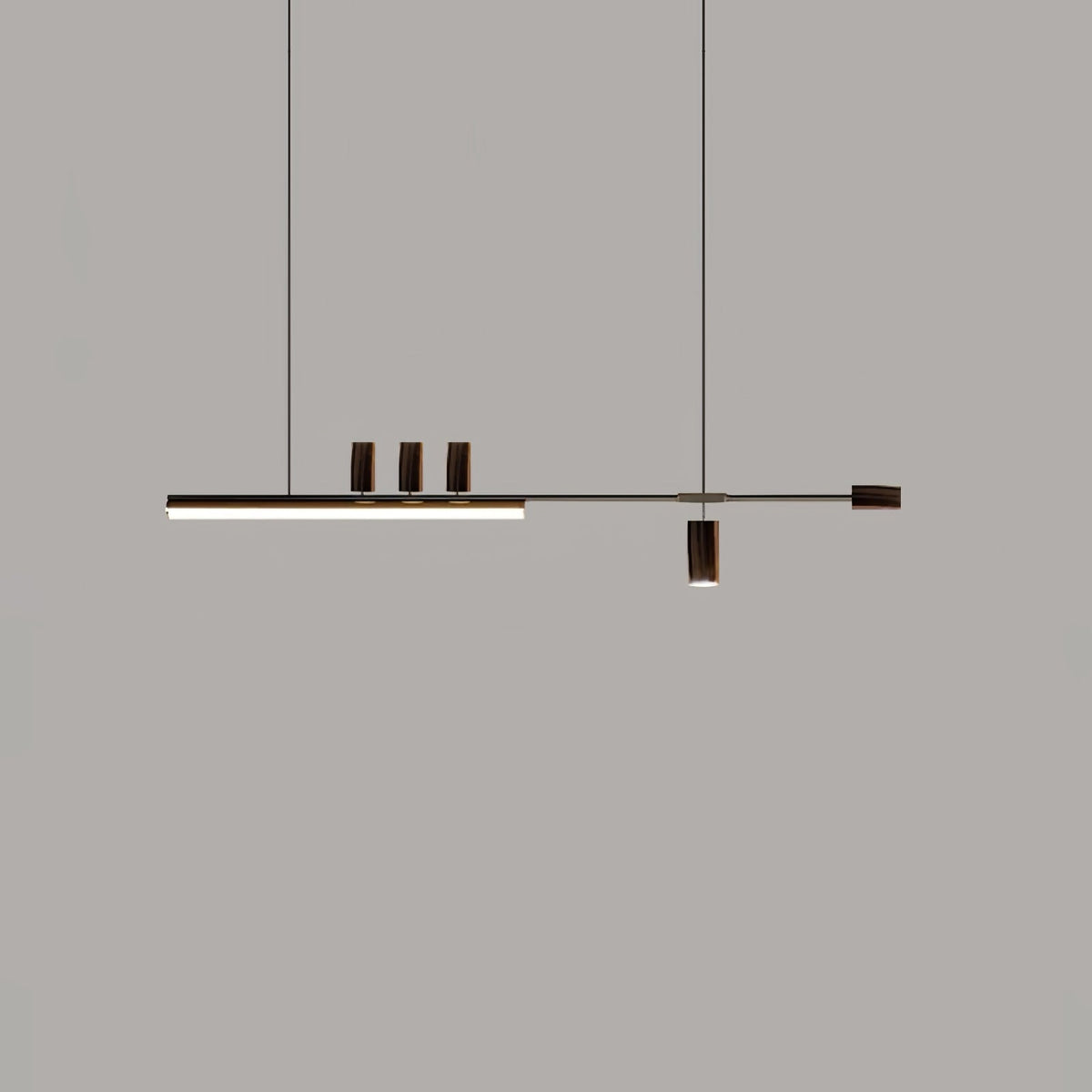 Emirel Lampe Pendante Linéaire Métal Minimaliste - Neutralighting