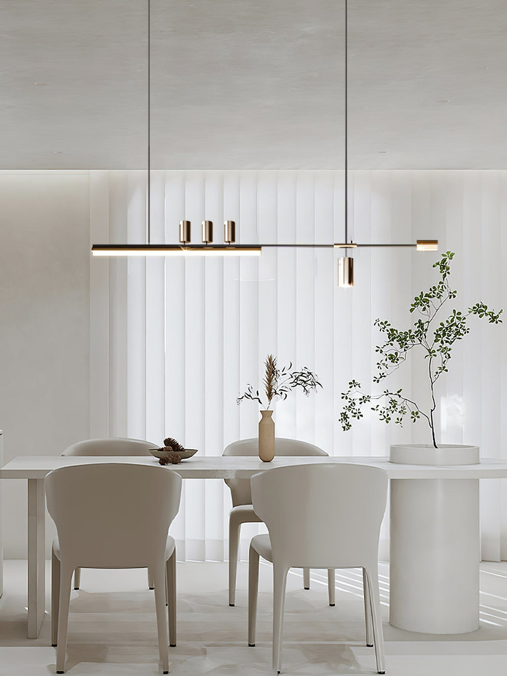 Emirel Lampe Pendante Linéaire Métal Minimaliste - Neutralighting