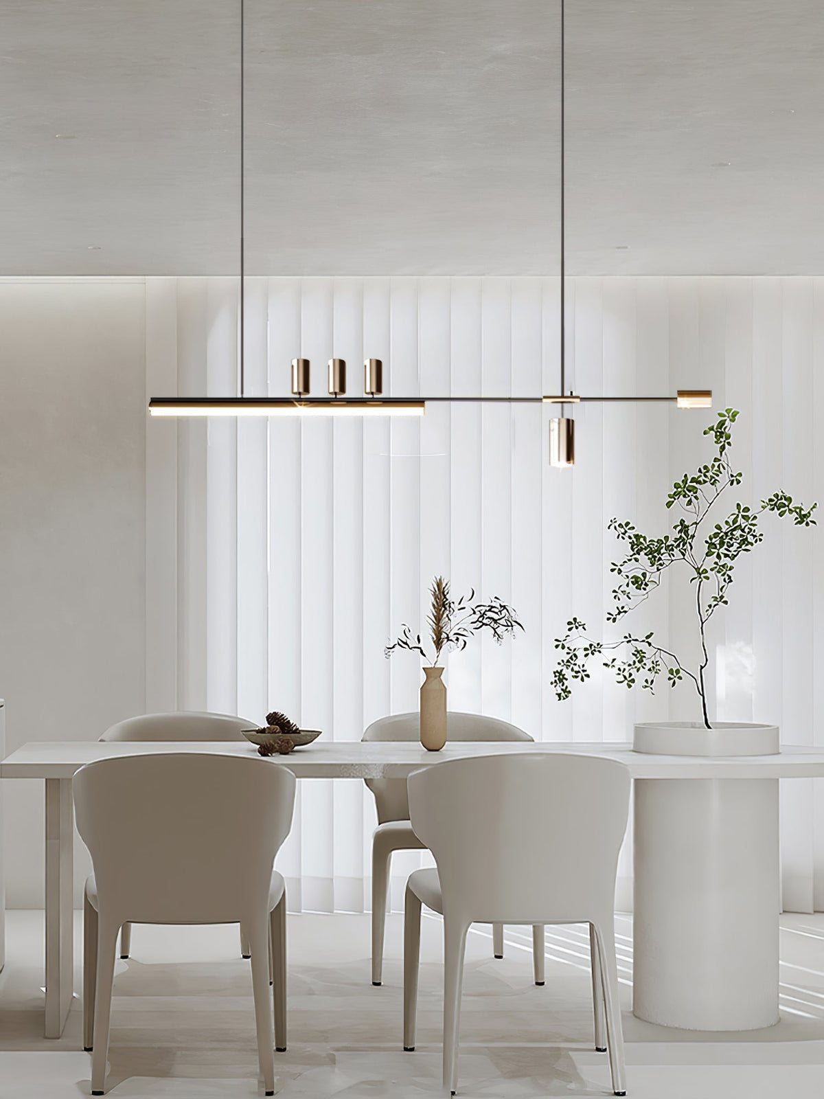 Emirel Lampe Pendante Linéaire Métal Minimaliste - Neutralighting