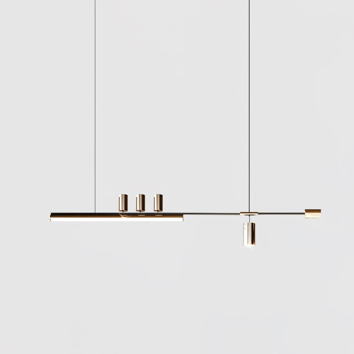 Emirel Lampe Pendante Linéaire Métal Minimaliste - Neutralighting