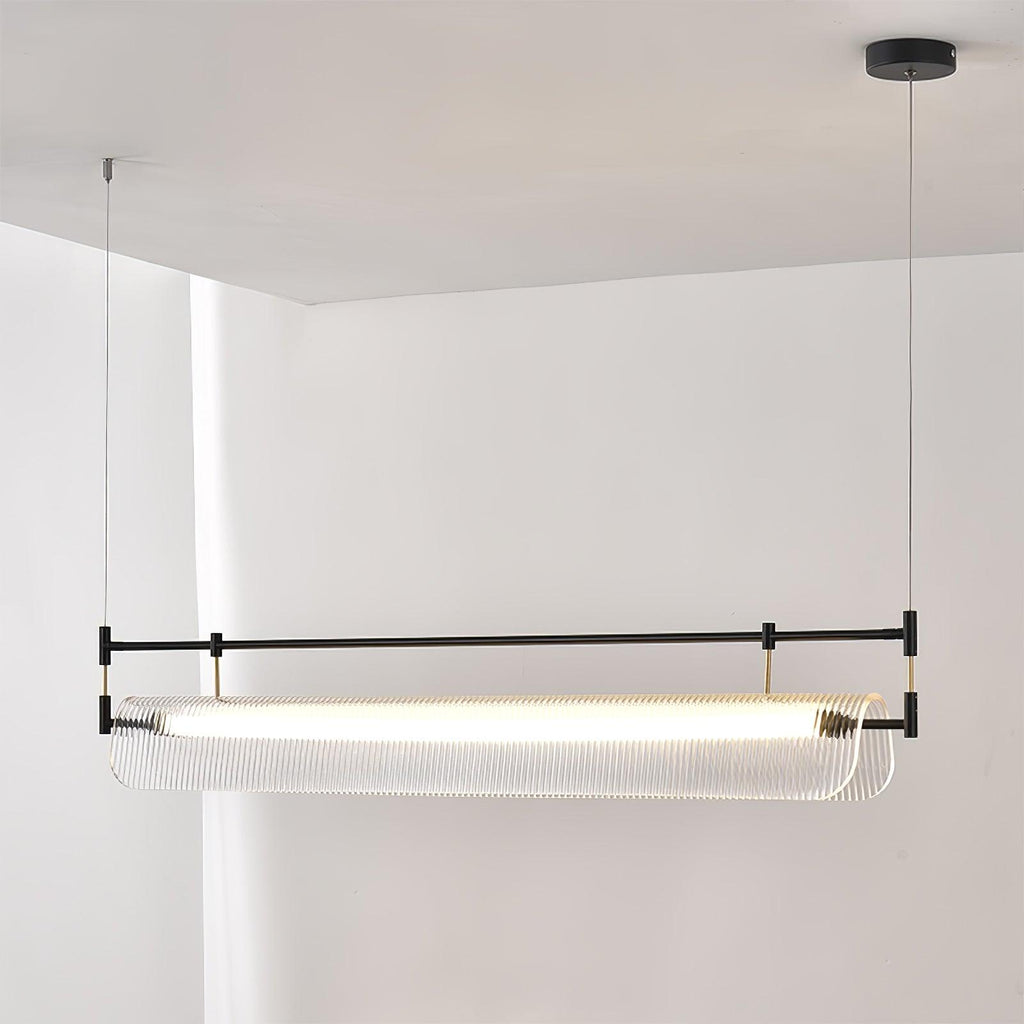 Lustra Chandelier Linéaire en Acrylique Long - Neutralighting
