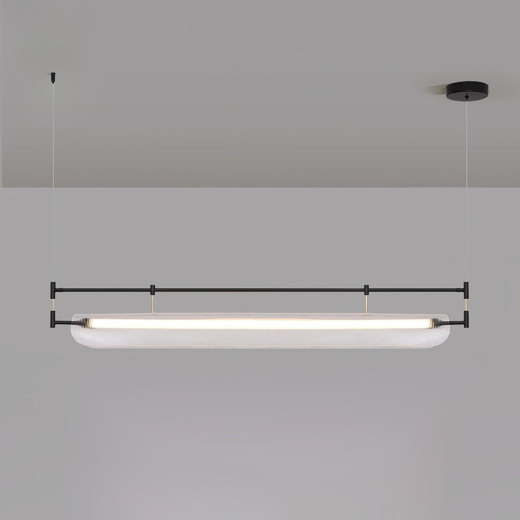Lustra Chandelier Linéaire en Acrylique Long - Neutralighting